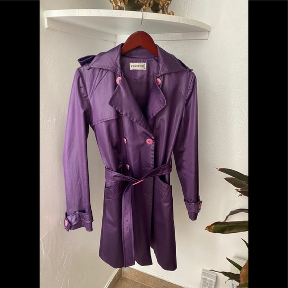 Very Stylish Purple Coat, Fervente Europe - Picture 1 of 5